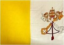 bandera del vaticano colores